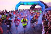 Momento del pistoletazo de salida del último trail nocturno celebrado en 2019